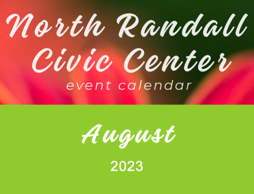 Civic Center Events Calendar – August 2023